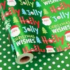 Green SantaPolka Dot