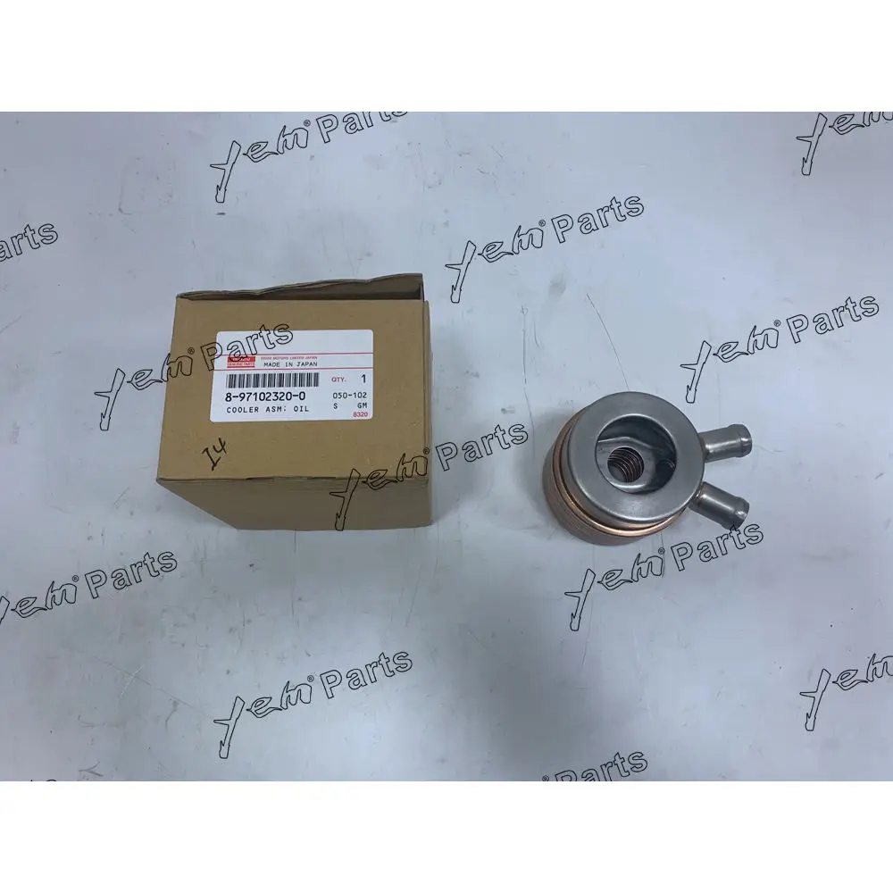 4LE2 Oil Cooler Core 8-97102320-0 for Isuzu Spare Part 2