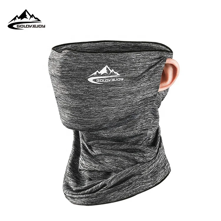 GOLOVEJOY XTJ11 Custom Multifunctional Riding Unisex Ice Silk Neck Scarf  Balaclava Gaiter Windproof Cycliny Bandana Face Mask