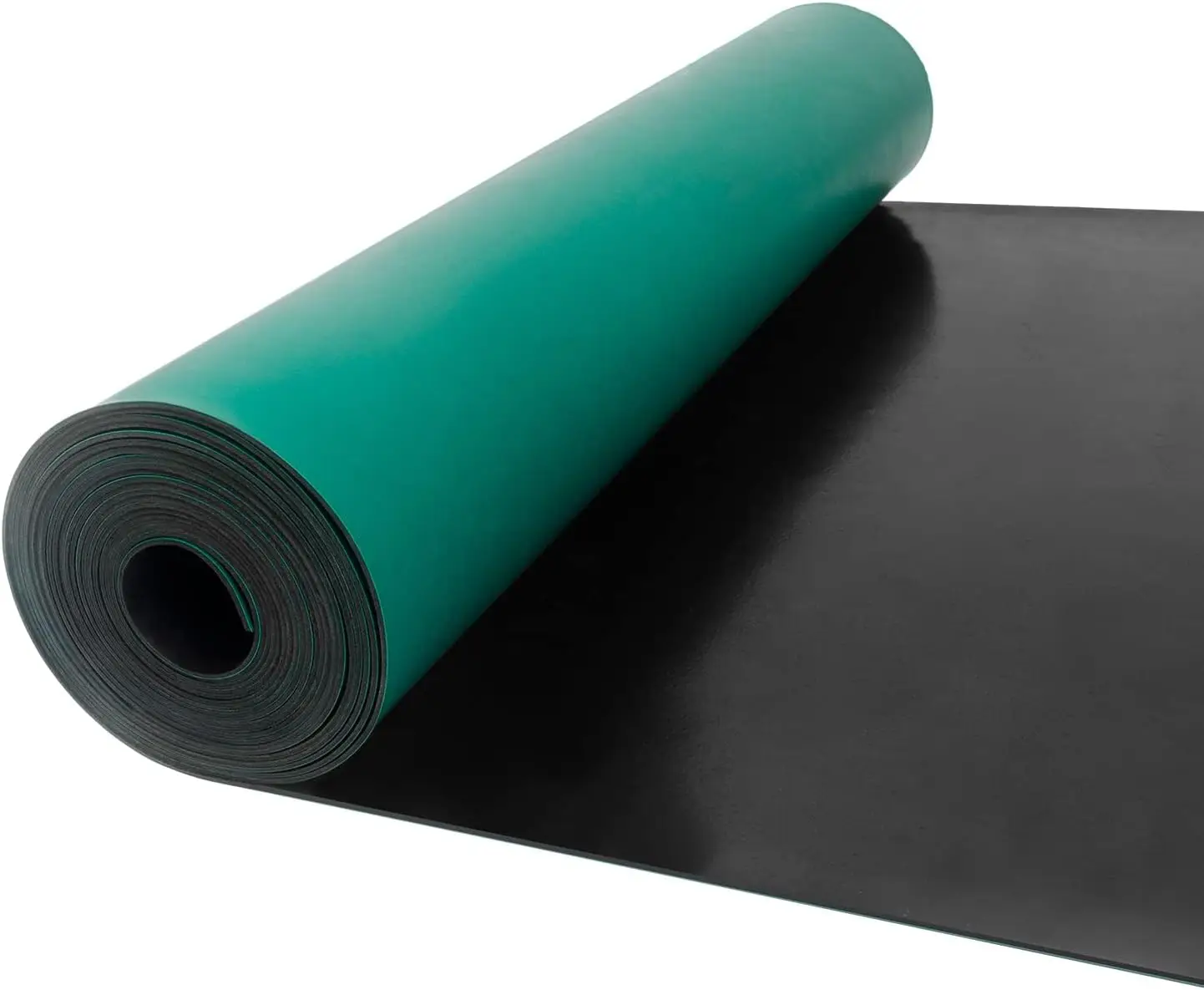 ESD Table Mat Antistatic Rubber Grounding Matting Roll Green Blue Earthing Mat