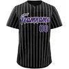 9.black-purplewhite Stripe