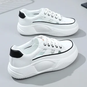 K8625 New Breathable Women's Sandals 2023 Summer Trendy Thick Sole Elevated Casual Sports Board Shoes