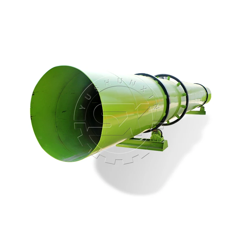 Древесные опилки гранулы роторный барабан сушилка коровья навоз сушильная машина