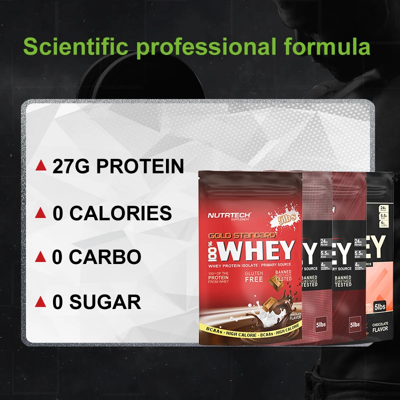 Private Labels Sport Supplement 5lbs 2lbs Double Rich Chocolate Wpi