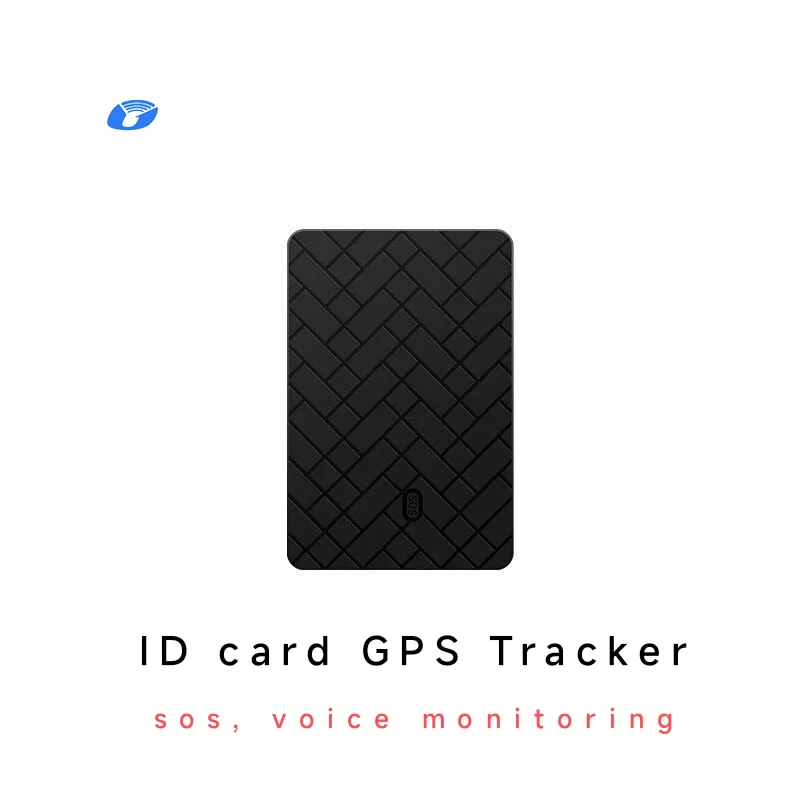 Credit Card Size GPS tracker for Wallet Keychain Kids Microphone GPS tracker with Sos Button Wearable GPS tracker Jewelry
