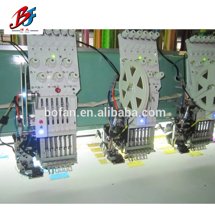 24 Head High Speed Sequin Computer Embroidery Machine