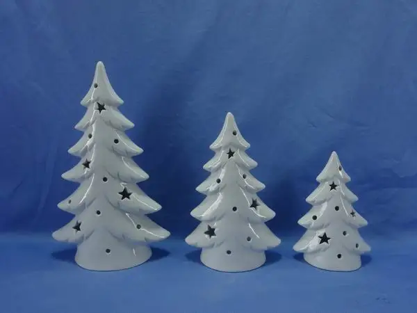 Ceramic Wholesale Christmas tree colorful Home decoration