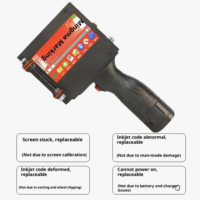 Handheld Automatic Electric Inkjet Printer Easy-to-Operate Coding Machine for Metal Packaging 2