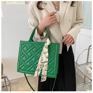 Fashion Designer Silk Scarf Decoration Big Square Purses and Handbags Womens Shoulder Crossbody Wholesale Woman Bags for Women