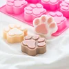 Pata de gato de 6 agujeros rosa