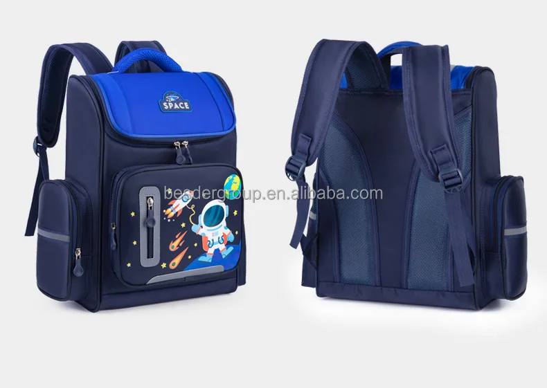 BESTWILL Custom  Cartoon Design School Bag for Girls Boys Kids Backpack Casual School Book bags for Kids Backpack