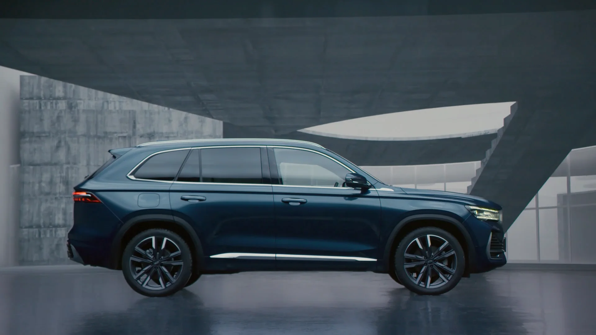 2023 Kyrgyzstan Hot Sale 5 Seats 2.0t New Car Gasoline Suv Geely