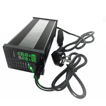 Factory Outlet 36V 43.8V 10A 15A LiFePO4 Battery Charger for Electric Vehicles/Cars/Scooters