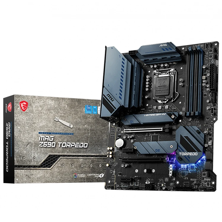 MSI MAG Z590 TORPEDO Motherboard - DDR4 Memory & Intel Z590