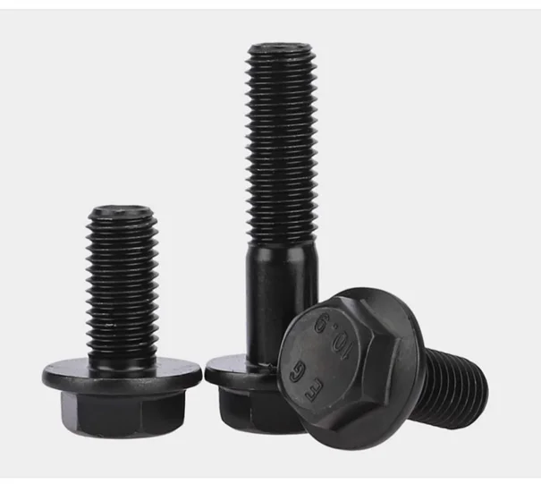 product professional wholesale m16 carbon steel 88 flange bolts with hexagonal flange din standard-63