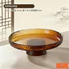 Hammered Acacia Wood (flat) Amber