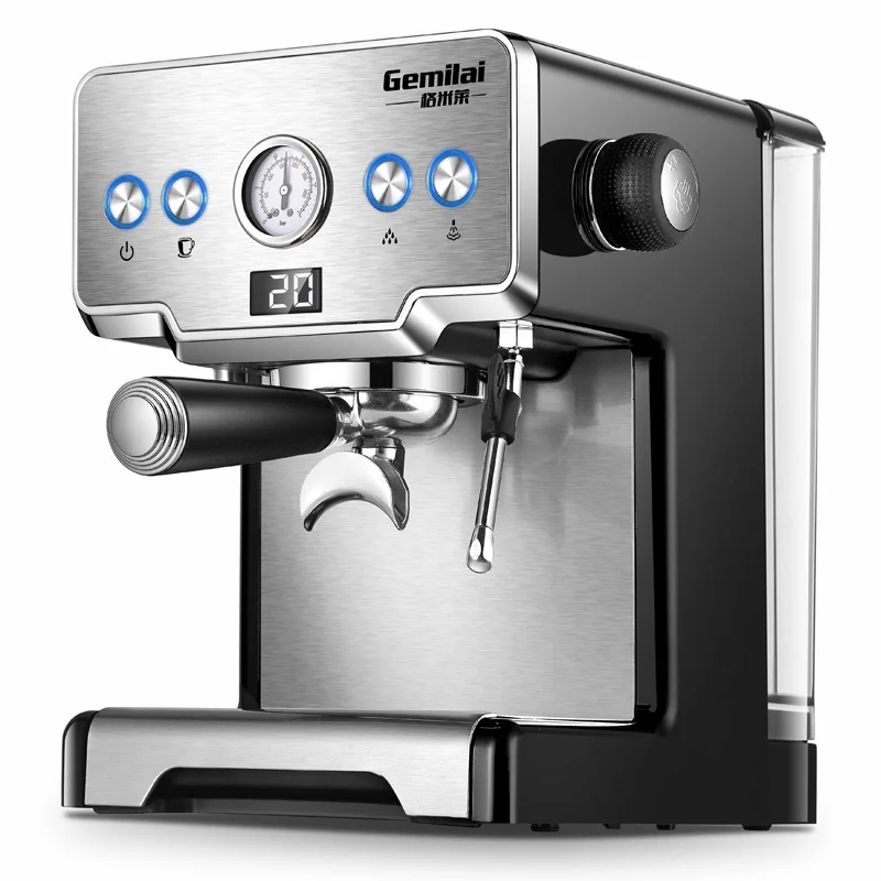 Оборудование для кофе Эспрессо Коммерческая полуавтоматическая кофемашина для капучино кофеварка