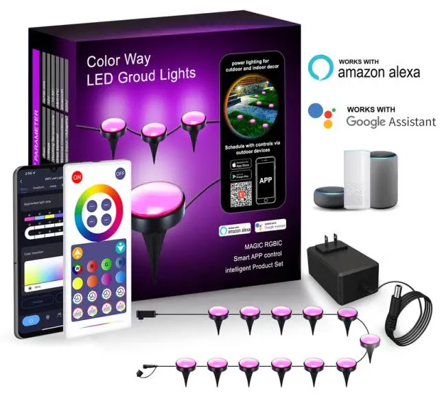 Tuya Arrival Outdoor Waterproof Led Landscape Lighting Wifi Smart