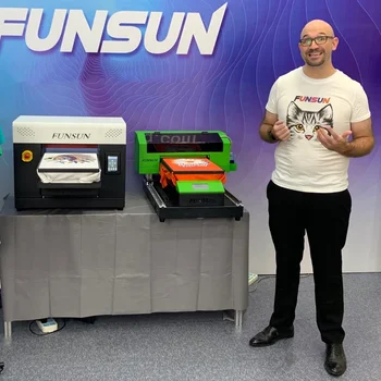 Funsun A3 Dtg Printer Pro Digital Textile Printer T-shirt Silk Wool Cotton  Printing Machine By Sea Transportation - Buy Funsun A3 Dtg Printer Pro