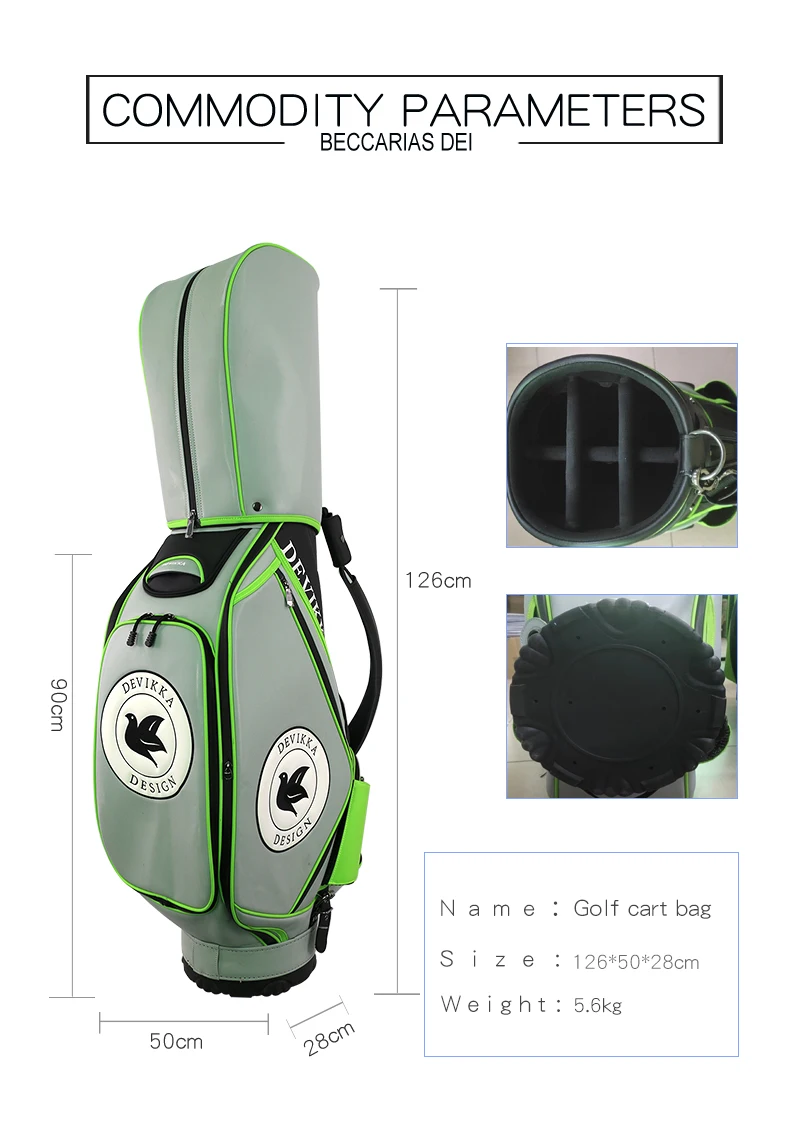 2022 Version Premium Pu Golf Tour Bag Cart Bag Buy Golfmate Golf Bags
