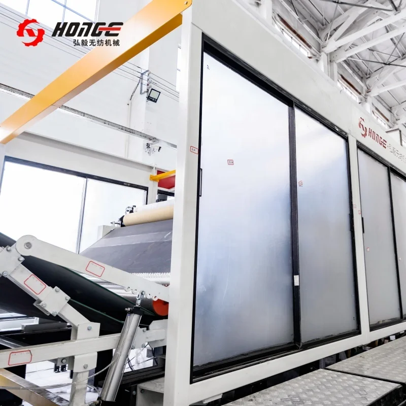 HongYi High Cost Performance Automatic Textile Sliver Making Machine Cotton Carding Machine for Non Woven Fabric Production Line