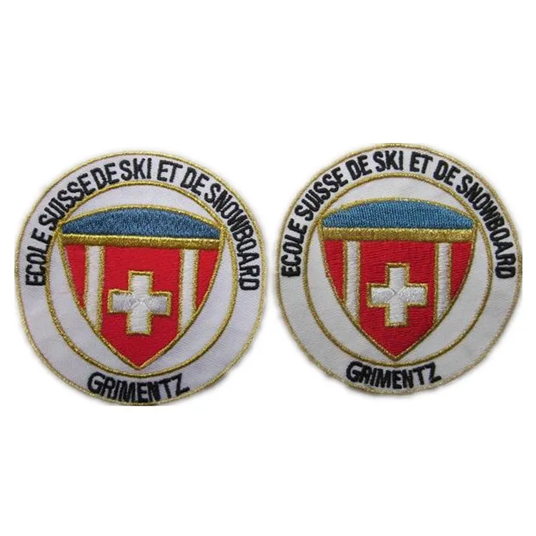 Нашивка С Вышивкой белого медведя на