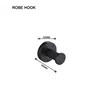 Single Bathrobe Hook
