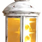Stars Customized Simple Design Holiday Decor Best Seller Yellow Light Stars LED Lantern Lamp