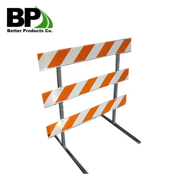 Angle Iron Type Iii Metal Road Safety Barricades - Buy Road Barricades ...