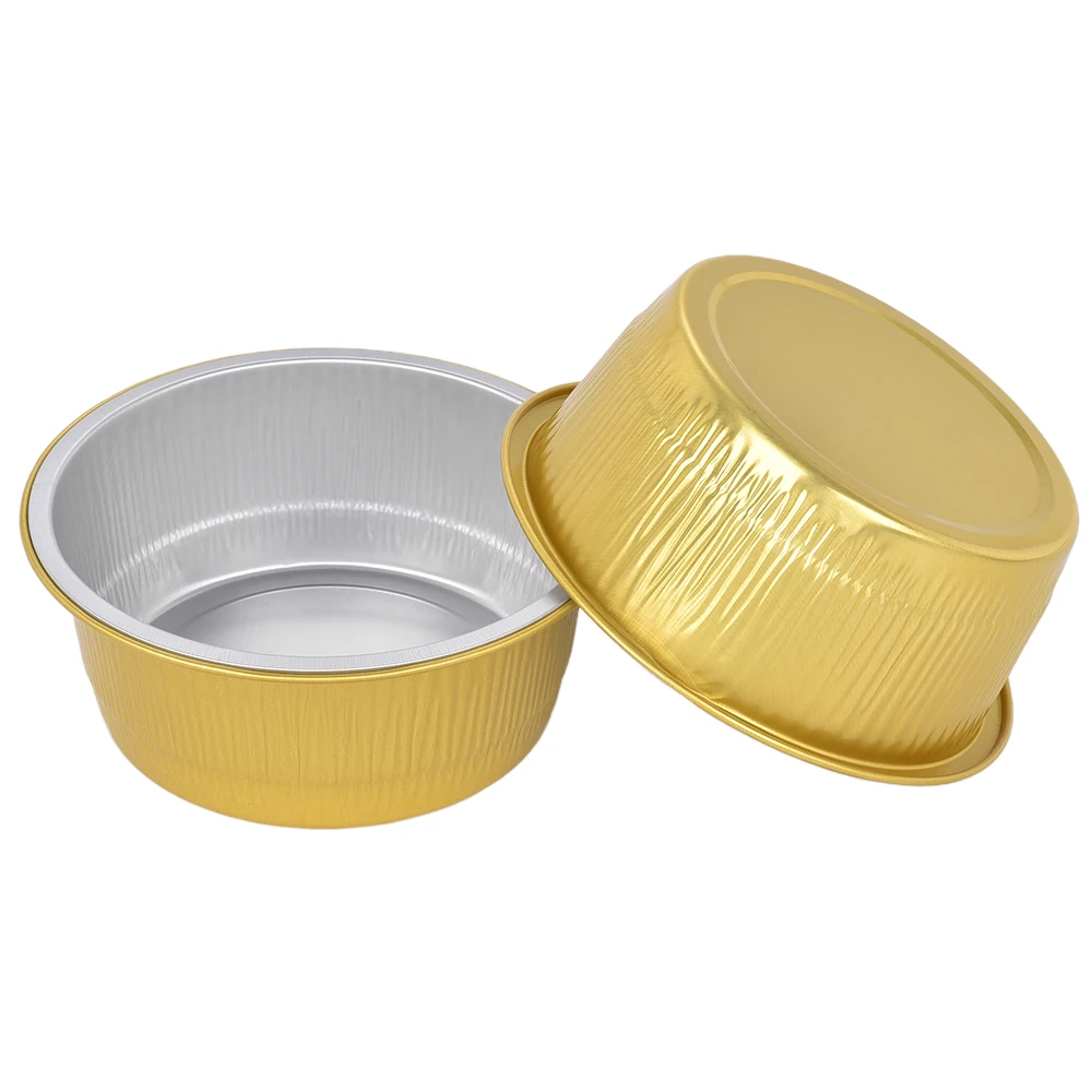 Y450 Anti Wrinkle Mini Foil Cup Wrinkle Resistant Sauce Cup Freezer Safe Foil Cup for Individual Condiment Servings