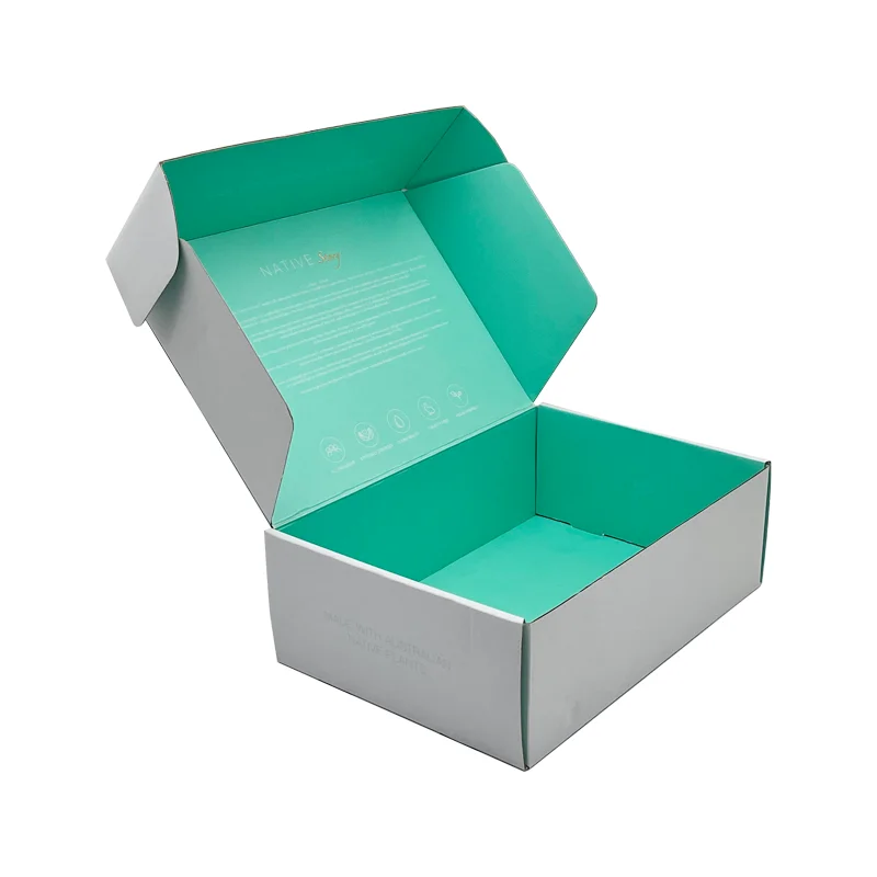 Custom Printing Logo Cosmetic Corrugated Packaging Recycle Mailer Paper Box Airplane Shipping Box factory