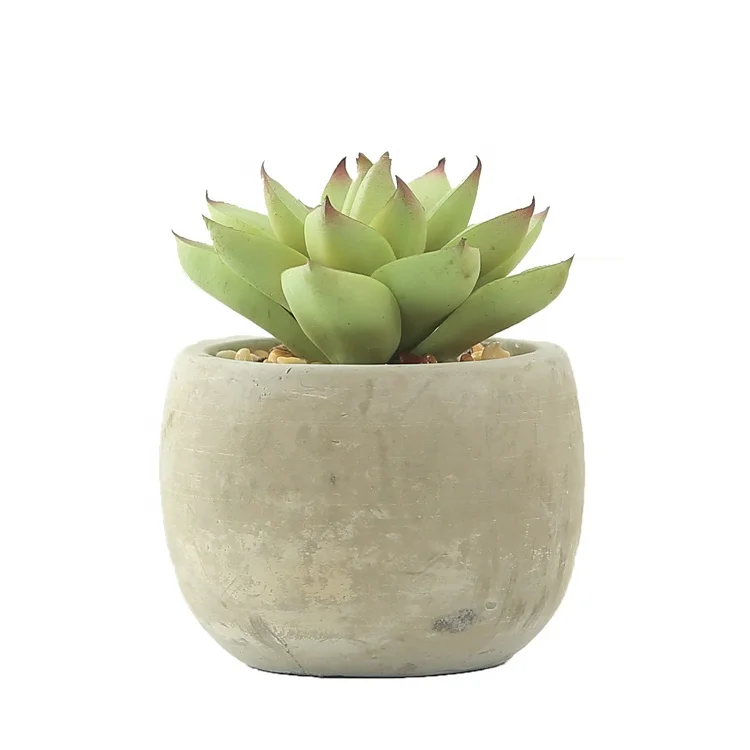 
Набор из 4 мини-горшечных искусственных суккулентов для декора помещений 