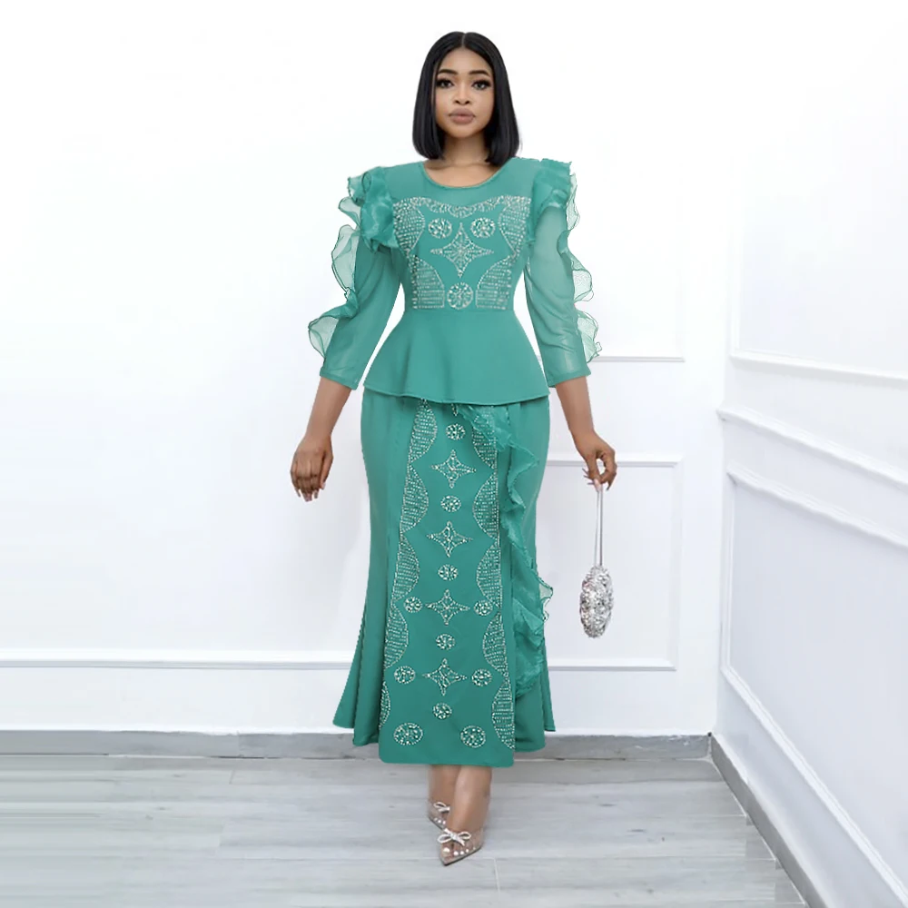 chinese dress ladies Women Turkey Long Vintage Muslim Dress Long Sleeves Islamic Clothing Army  Green at Amazon Women's Clothing store main image 1