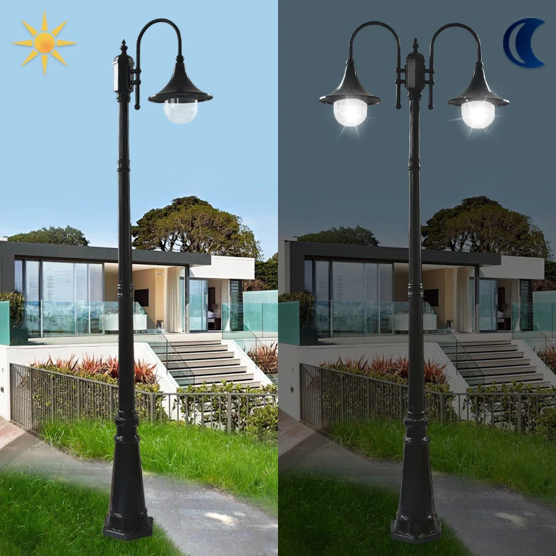 Customized 4to12 M Height Bright Antique Outdoor Street Lamp Garden Lamp Solar Flood Light Buy