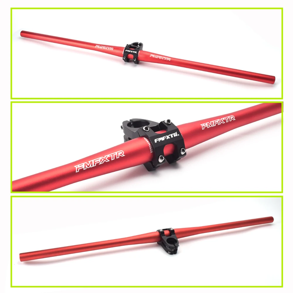 Guidon VTT 25,4 X 580 Mm - Alliage Aluminium, Hauteur Réglable 0 à 90 Mm - Pour Vélo Route, Montagne, Trekking