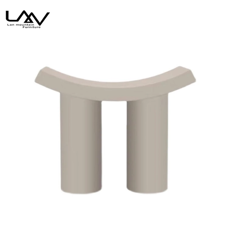 Simple and Creative INS Style Plastic Stool Nordic Design Living Room Leisure Ottoman Stool