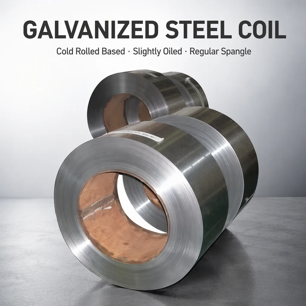 Galvanized Steel Coil Factory Stock Galvanised Steel Strip Q235 Hot Dipped Galvanized Steel Coil