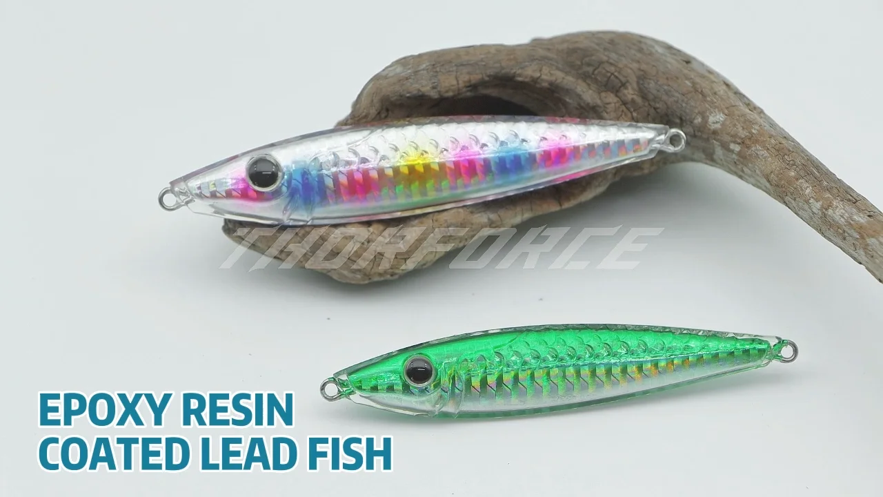 Oem Epoxy Resin Lure 2212gl04 Custom Color Bait 40g 60g High Stability