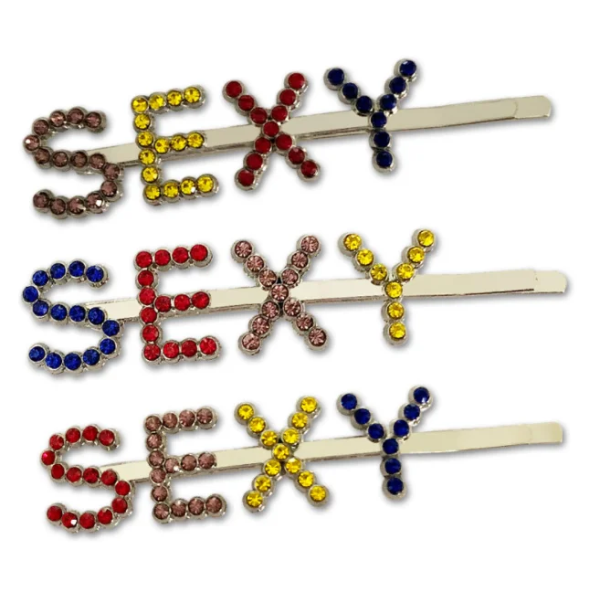 
 Новинка 2020, стильная цветная заколка для волос со стразами, Лидер продаж, набор заколок для волос для девочек, оптовая продажа, заколки для волос, поставщик аксессуаров  