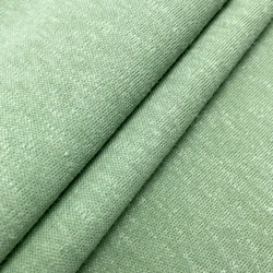 Высокое качество футболки 70% органический хлопок 30% конопля зеленый 180GSM трикотажная кофта на замке ткань