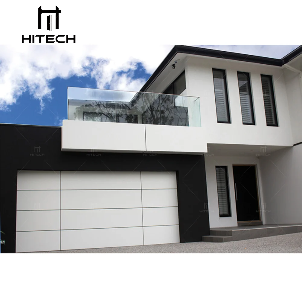 Hitech Automatic Sliding Frosted Clear Glass Garage Door Rolling Shutter Garage Doors  Garage Screen Door  with Glass
