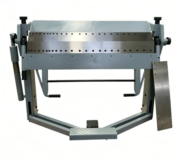 TEBAK PBB1270/2A Manual Metal Folding Brake - Segmented Blade Bending Device - Factory Direct Sale at Special Price