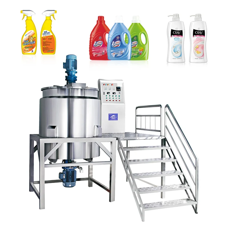 High Quality Electric Heating  Detergent Making Machine/detergent Production Line /detergent Soap Making Machine