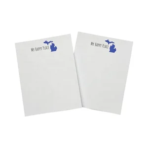 Custom Printed Offset Paper Loose Leaf Memo Pad Personalized Logo Office Scratch Notepad