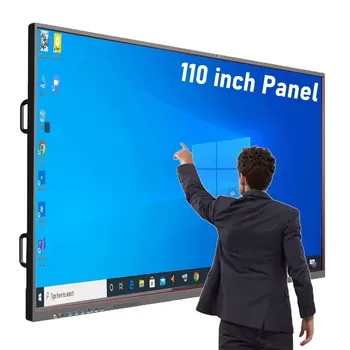 98 Inch 4k Android Ops Digital Interactive Whiteboard Smart Board Office Pointer Touch 75inch Interactive Whiteboard For Sale