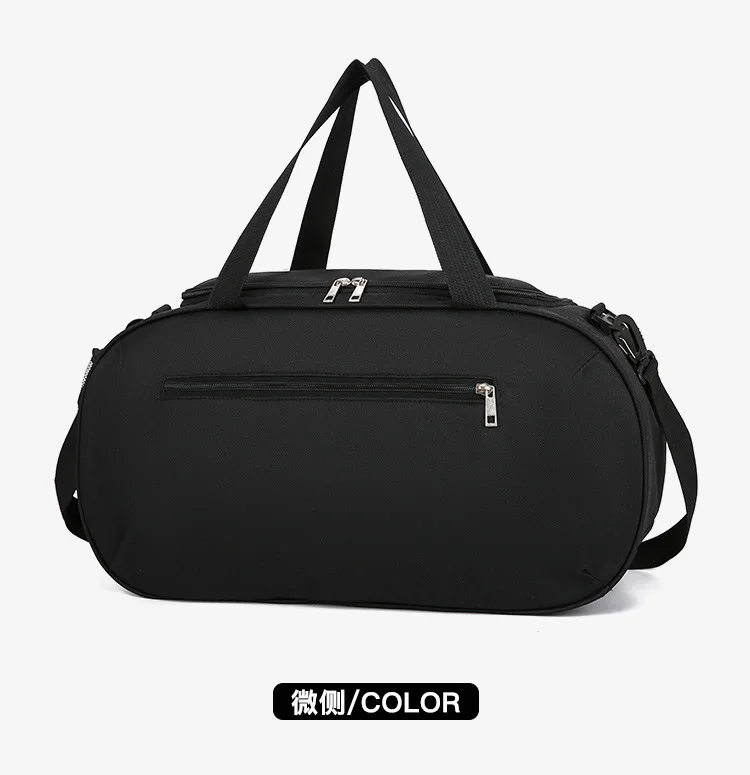 Custom logo large-capacity yoga gym fitness bag one-shoulder basketball/football bag sports optional portable cheap travel bag