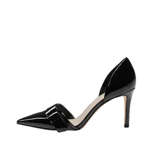New Sexy Wedding Bridal Women's High Heel Shoes Dress Shining Dancing Party Pumps Banquet Office Belt Buckle of Ladies Heels
