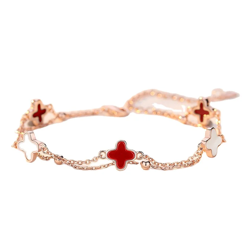 Four Leaf Clover Bracelet - China Cheap Jewellery and S925 Silver