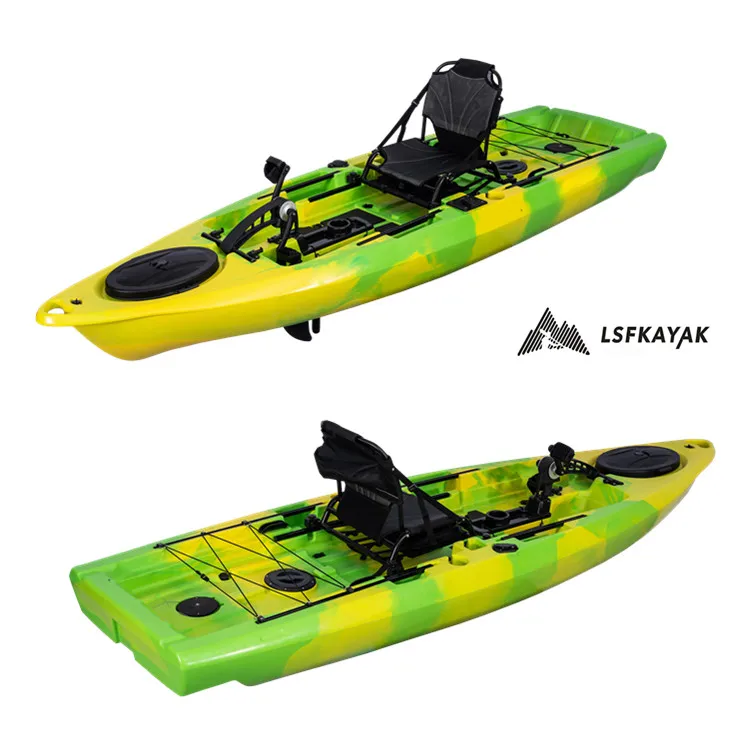LSF 2024 Season New Designed Kayak Model "Bigfish 108 PDL " 3.28 Meters Fishing Pedal  Kayak
