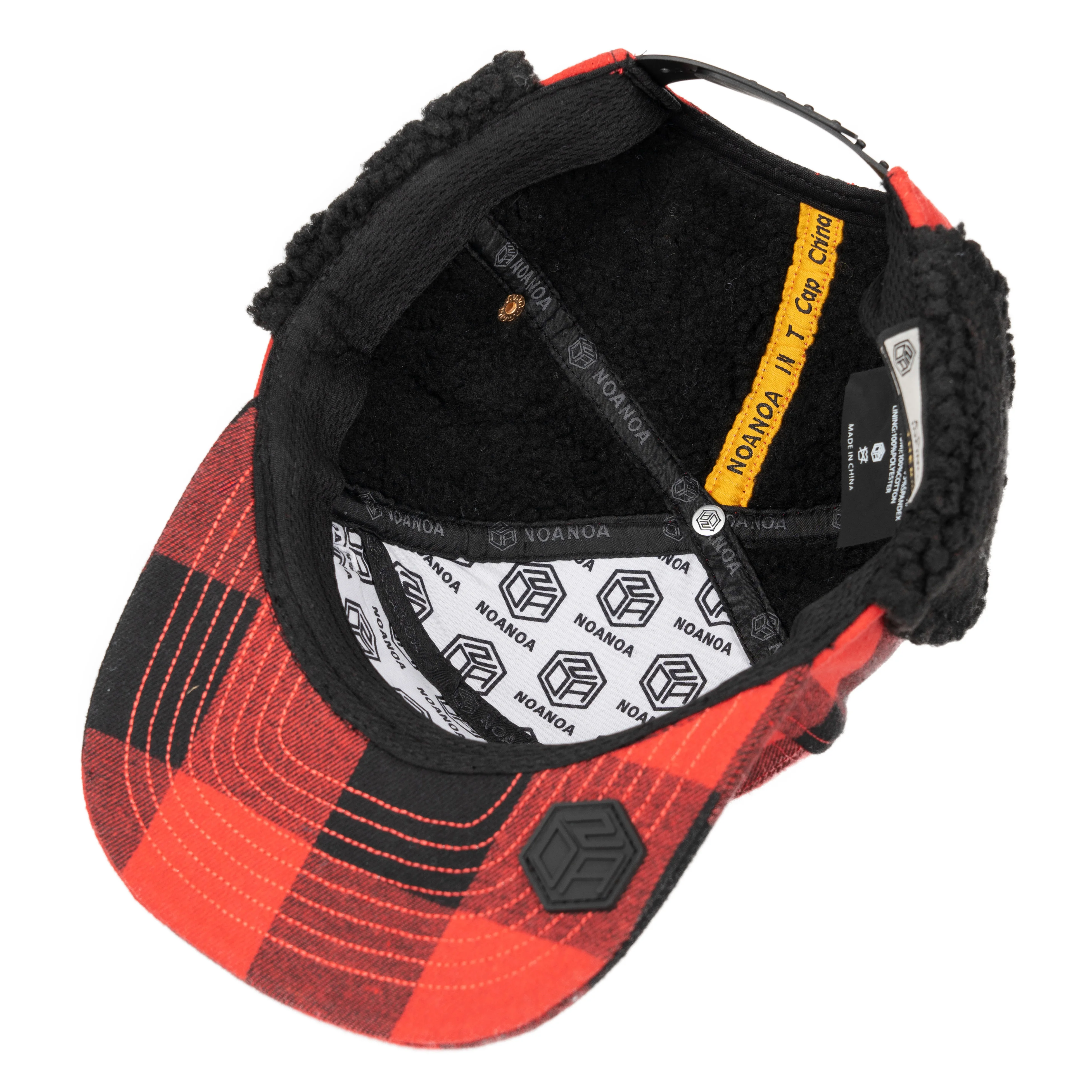 TCAP China Gorras Custom Polyester Metal Plate 6panel Winter Outdoor Sport Hat
